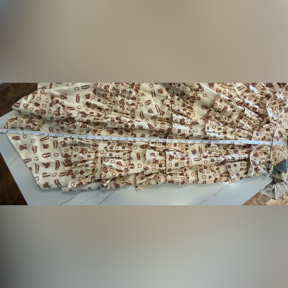 ULLA JOHNSON Nia Floral Ruffle Maxi Dress - Picture 8 of 14